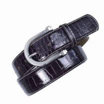Ovation Belmont Belt in Grape