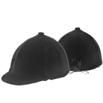 Ovation Black Velvet Helmet Cover