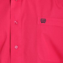 Cinch Solid Pink Button Down XS, M