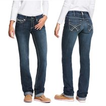 Ariat REAL Stackable Straight Kylie Denim Jeans