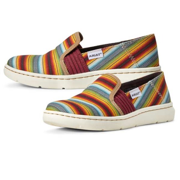 Ariat Womens Serape Print Ryder Casual Shoes 7