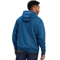 Ariat Men's Blue Logo Hoodie S