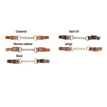 Tory Leather Single Chain Curb Strap
