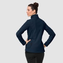 Jack Wolfskin Ladies Skywind Fleece Jacket Blue
