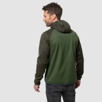 Jack Wolfskin Hydro Hooded Jacket Moss Green