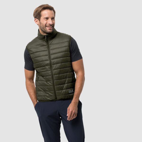 Jack Wolfskin Mens JWP Vest Green M