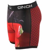 Cinch Men's Boxers Spicy Chili