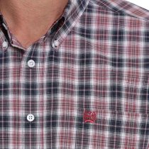 Cinch Plaid Longsleeve Shirt M
