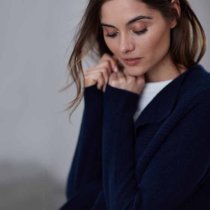 Joules Camilla Longline Ribbed Cardigan