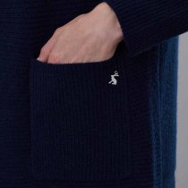 Joules Camilla Longline Ribbed Cardigan