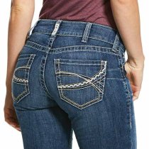 Ariat REAL Carlie Mid Rise Stretch Boot Cut Jeans 29XL