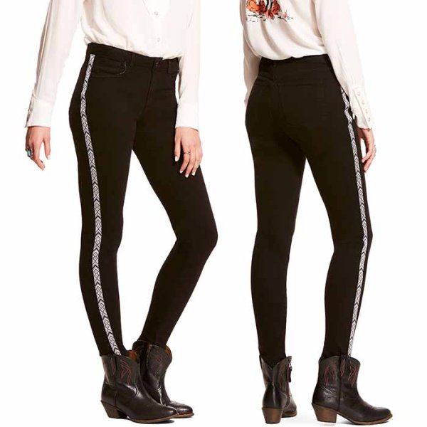 Ariat Ultra Stretch Skinny Jeans Black Overdye 29R