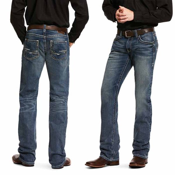Ariat M5 Slim Straight Adkins Jeans for Men