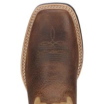 Ariat Men's Quickdraw Western Boot Beige Brown