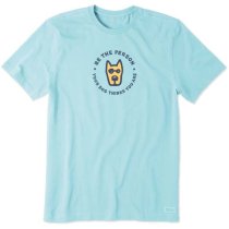 Life is Good Rocket Message Crusher Tee L