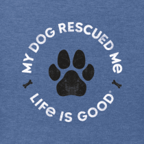 Life is Good Mens Rescue Bone Crusher Tee M