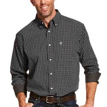 Ariat Men's Wrinkle Free Button Down Shirt Cleverly M