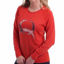 Cinch Womens Long Sleeve Raglan Tee