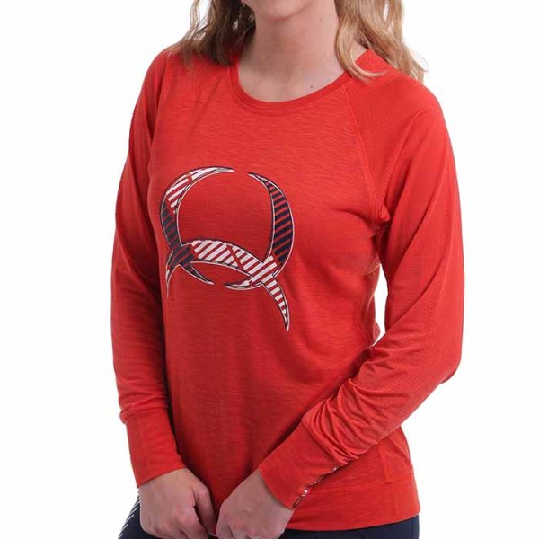 Cinch Womens Long Sleeve Raglan Tee