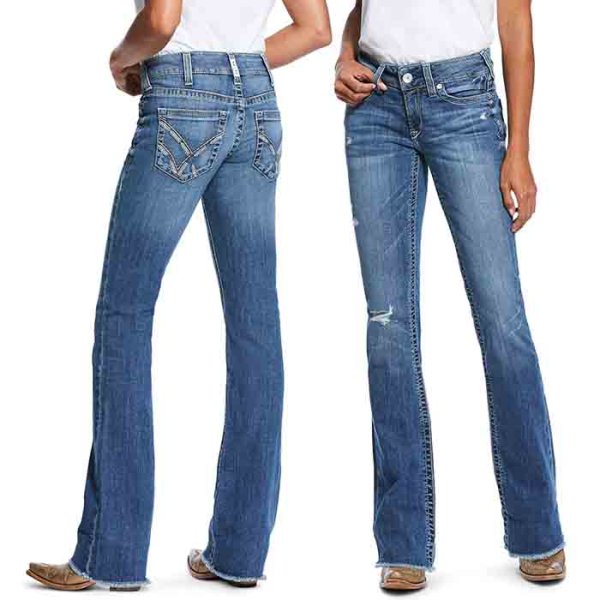 Ariat REAL Arrow Fit Boot Cut Jeans Blair PLUS Size 22