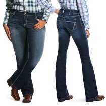 Ariat REAL Arrow Fit Boot Cut Jeans Malinda 24RW