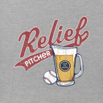 Life Is Good Men's Relief Pitcher Crusher Tee M
