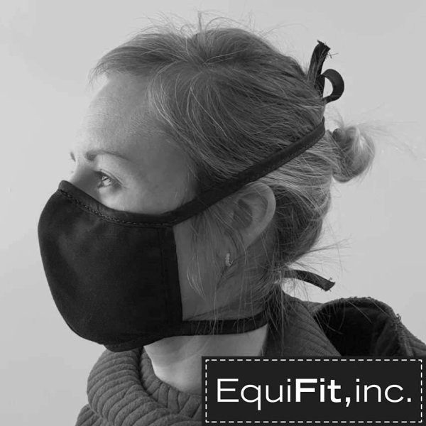EquiFit Face Mask With Silver