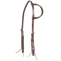 Cashel Beaded Slip Ear Headstall