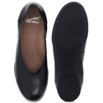 Dansko Kira Black Calf Shoes for Women 37