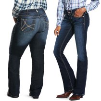 Ariat REAL Mid Rise Boot Cut Remi Jeans 20WR