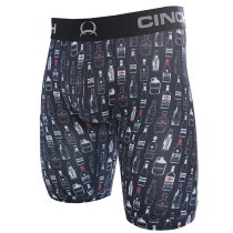 Cinch Liquor Bottles 9 Inch Boxer Briefs