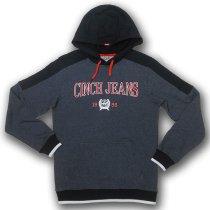 Cinch Men's Charcoal Hooded Sweatshirt