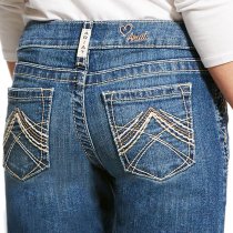 Ariat Girls REAL Boot Cut Jeans Whipstitch