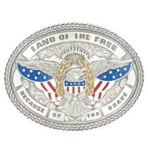 Nocona Mens Oval Land Of Free