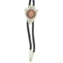 M&F Western Arrowhead & Coin Bolo Tie