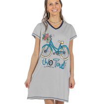 Lazy One Two Tired Women's Bicycle Nightshirt