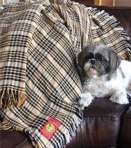 Baker Plaid Afghan Throw