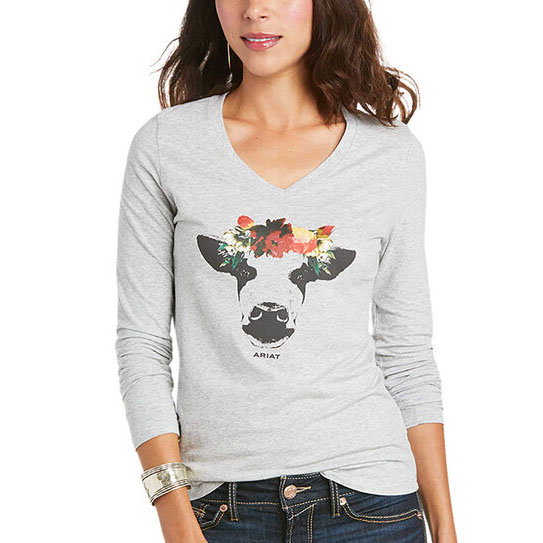 Ariat REAL MooDanna Long Sleeve Tee