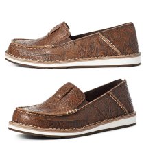 Ariat Womens Cruiser in Brown Floral Emboss