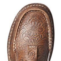 Ariat Womens Cruiser in Brown Floral Emboss