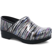 Dansko Professional Clog - Striped Patent 37