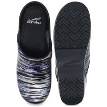 Dansko Professional Clog - Striped Patent 37