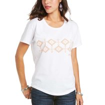 Ariat Blanket Stripe T Shirt for Women M