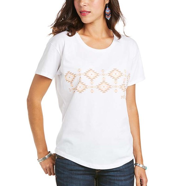 Ariat Blanket Stripe T Shirt for Women M
