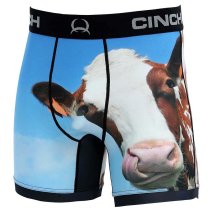 Cinch 6 Inch Cow Boxer Briefs