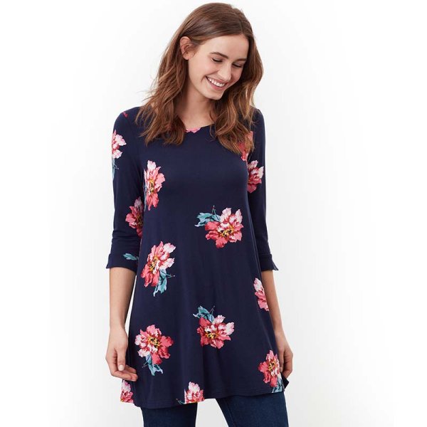 Joules Hayden Round Neck Jersey Tunic