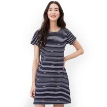 Joules Riviera Dress with Short Sleeves