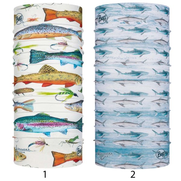 Buff CoolNet UV Headwear Alexandra Nicole Fish