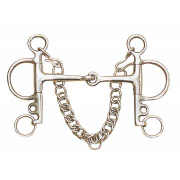 Centaur Stainless Steel Jointed Eggbutt Pelham