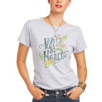 Ariat Wild At Heart Tee with Flowering Cactus